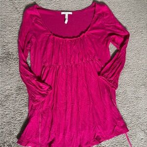 Old Navy Fuchsia Long Sleeve Maternity Top